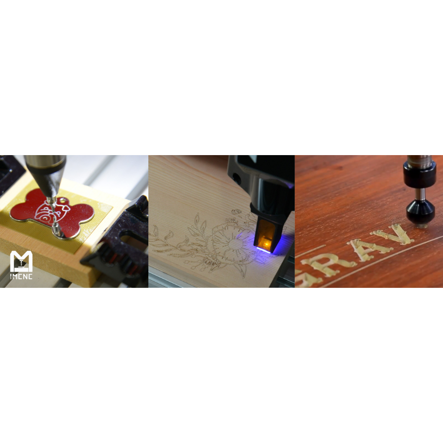 Table Top CNC Milling Machine for Plastic, Wood, and Acrylic | BE3000 / BE3030