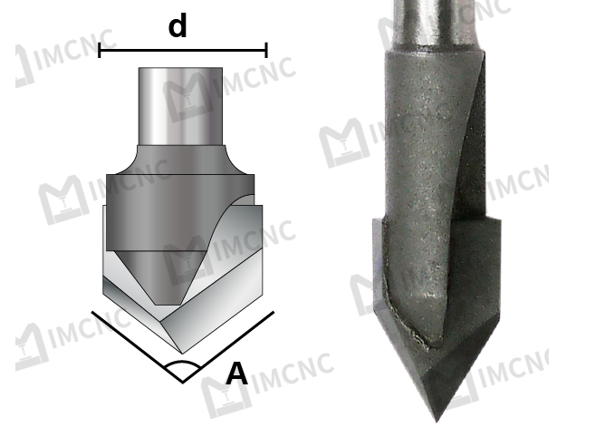V-Groove Carbide CNC Bits