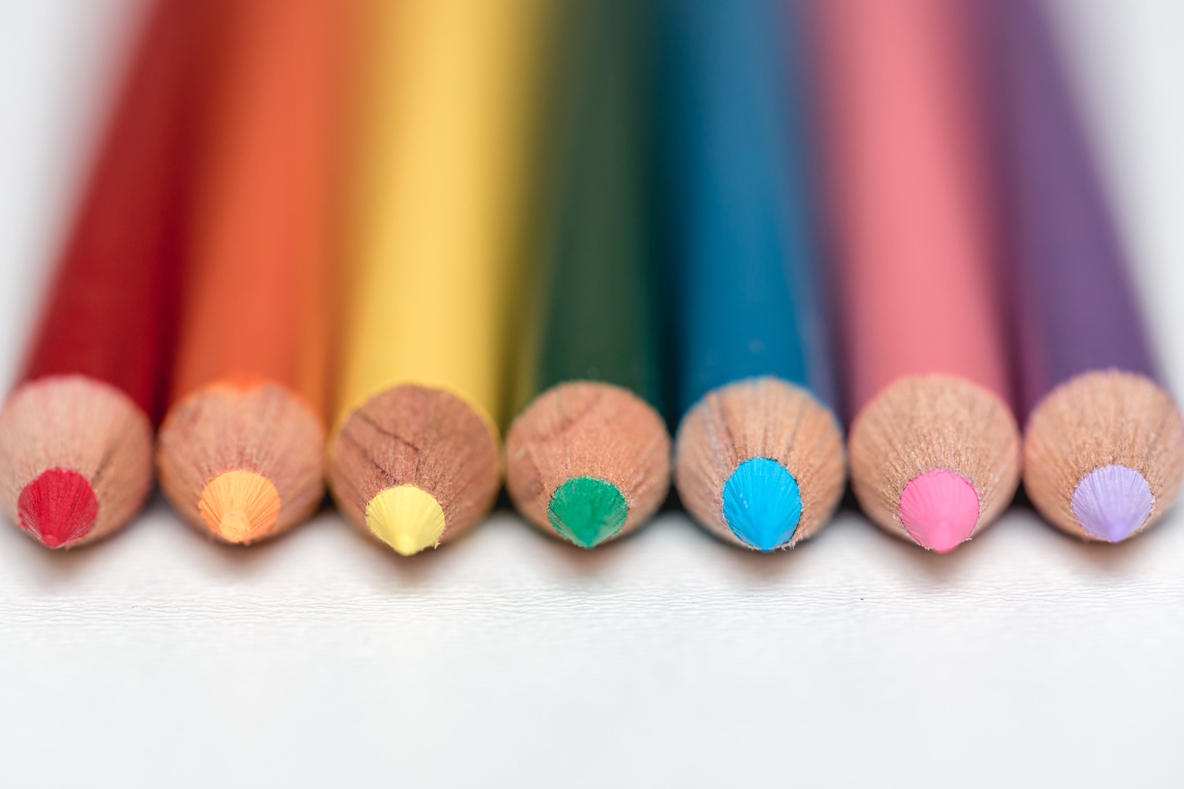 color pencil for page decoration