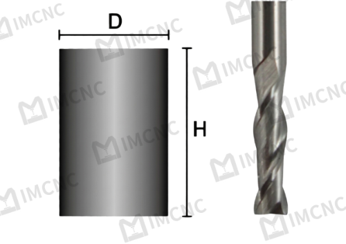 Spiral Plunge Solid Carbide Bit