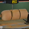 Video for Mini CNC router with rotary axis carving cylindrical wooden object with precision detailing — 3-axis wood engraving using IMCNC machine.